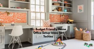 15+ Budget Friendly Home Office Setup Ideas for Techies